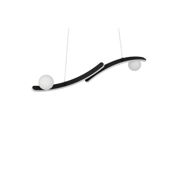 TRIO LIGHTING - NAPOLI LED Κρεμαστό Φωτιστικό Μαύρο 27W 3200lm – 2300K/3000K/4000K
