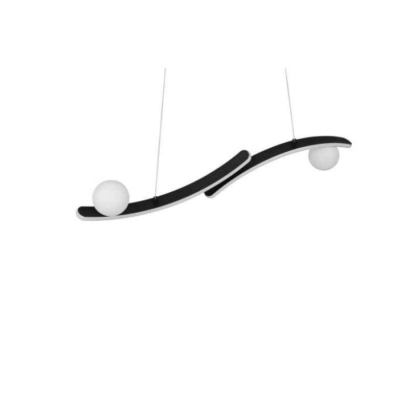 TRIO LIGHTING - NAPOLI LED Κρεμαστό Φωτιστικό Μαύρο 27W 3200lm – 2300K/3000K/4000K