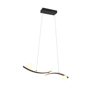 TRIO LIGHTING - NAPOLI LED Κρεμαστό Φωτιστικό Μαύρο 27W 3200lm – 2300K/3000K/4000K