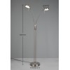TRIO LIGHTING - MONZA LED Επιδαπέδιο Φωτιστικό 2x12W 2800lm Ματ Νίκελ 2300K/3000K/4000K