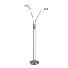 TRIO LIGHTING - MONZA LED Επιδαπέδιο Φωτιστικό 2x12W 2800lm Ματ Νίκελ 2300K/3000K/4000K
