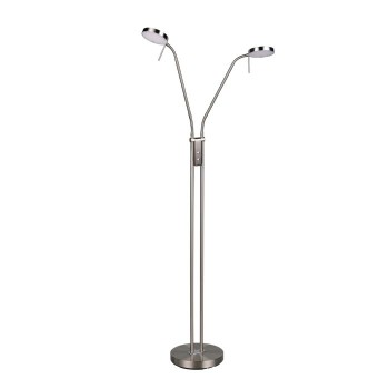 TRIO LIGHTING - MONZA LED Επιδαπέδιο Φωτιστικό 2x12W 2800lm Ματ Νίκελ 2300K/3000K/4000K