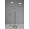 TRIO LIGHTING - MONZA LED Φωτιστικό Δαπέδου 2x12W 2800lm Ματ Ορείχαλκος 2300K/3000K/4000K