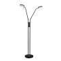 TRIO LIGHTING - MONZA LED Φωτιστικό Δαπέδου 2x12W 2800lm Μαύρο 2300K/3000K/4000K