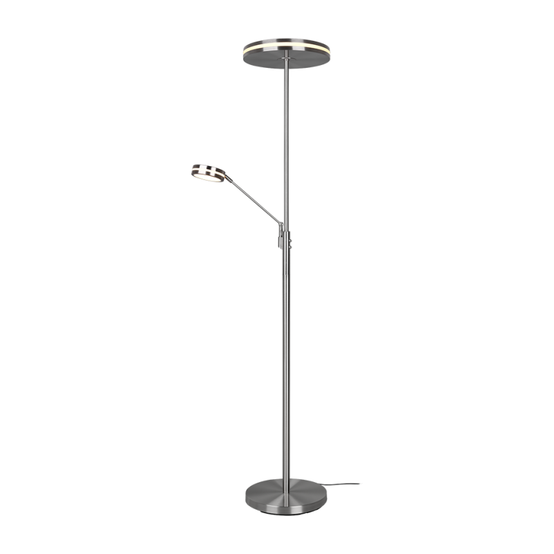 TRIO LIGHTING - Franklin Φωτιστικό δαπέδου LED Νίκελ Ματ ΚΩΔ.-426510207