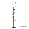 TRIO LIGHTING - Sequence Φωτιστικό δαπέδου LED Χρυσό Ματ-Μαύρο Ματ ΚΩΔ.-441810208