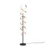 TRIO LIGHTING - Sequence Φωτιστικό δαπέδου LED Χρυσό Ματ-Μαύρο Ματ ΚΩΔ.-441810208