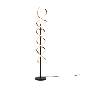 TRIO LIGHTING - Sequence Φωτιστικό δαπέδου LED Χρυσό Ματ-Μαύρο Ματ ΚΩΔ.-441810208