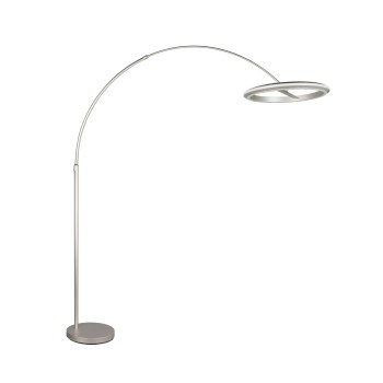 TRIO LIGHTING - AMADOR LED Φωτιστικό Δαπέδου 21W 2400lm Ματ Νίκελ 2300K/3000K/4000K 