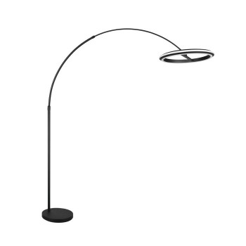 TRIO LIGHTING - AMADOR LED Φωτιστικό Δαπέδου 21W 2400lm Μαύρο Ματ 2300K/3000K/4000K