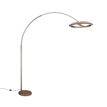 TRIO LIGHTING - AMADOR LED Φωτιστικό Δαπέδου 21W 2400lm Καφέ 2300K/3000K/4000K