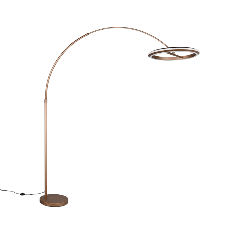 TRIO LIGHTING - AMADOR LED Φωτιστικό Δαπέδου 21W 2400lm Καφέ 2300K/3000K/4000K