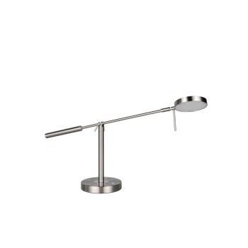 TRIO LIGHTING - MONZA LED Επιτραπέζιο Φωτιστικό Νίκελ 12W 1400lm – 2300K/3000K/4000K