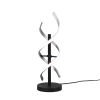 TRIO LIGHTING - Sequence Επιτραπέζιο φωτιστικό LED Βουρτσιστό Αλουμίνιο-Μαύρο Ματ ΚΩΔ.-541810205