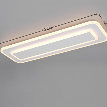 TRIO LIGHTING - RIVA LED Φωτιστικό Οροφής 20W 2300lm 2700K-6500K