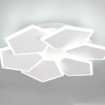 TRIO LIGHTING - ZAYA LED Φωτιστικό Οροφής 34W 3900lm Λευκό Ματ 2700K-6500K