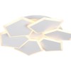 TRIO LIGHTING - ZAYA LED Φωτιστικό Οροφής 34W 3900lm Λευκό Ματ 2700K-6500K