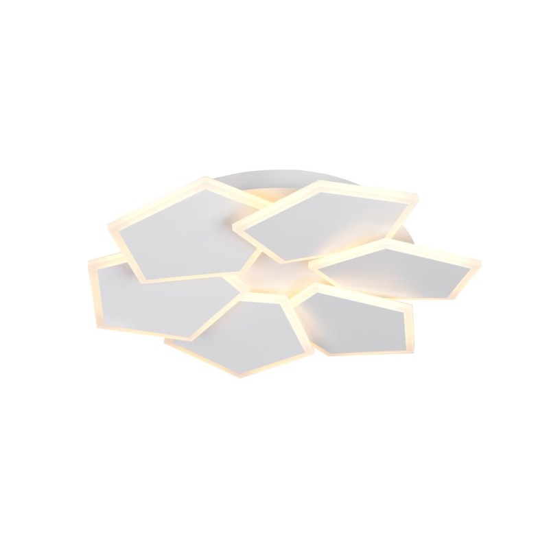 TRIO LIGHTING - ZAYA LED Φωτιστικό Οροφής 34W 3900lm Λευκό Ματ 2700K-6500K