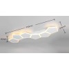 TRIO LIGHTING - ZAYA LED Φωτιστικό Οροφής 34W 3900lm Λευκό Ματ 2700K-6500K