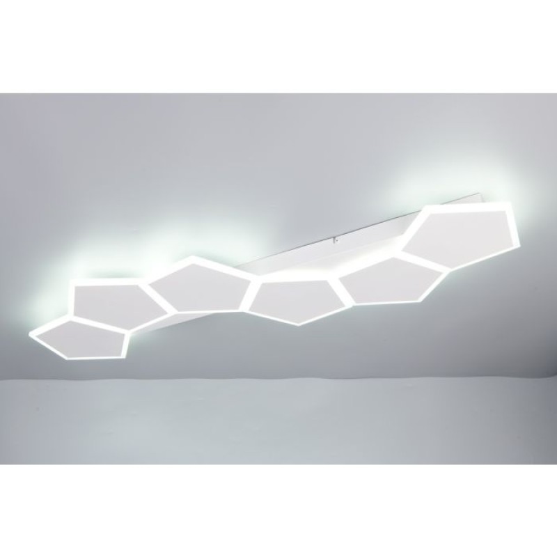 TRIO LIGHTING - ZAYA LED Φωτιστικό Οροφής 34W 3900lm Λευκό Ματ 2700K-6500K