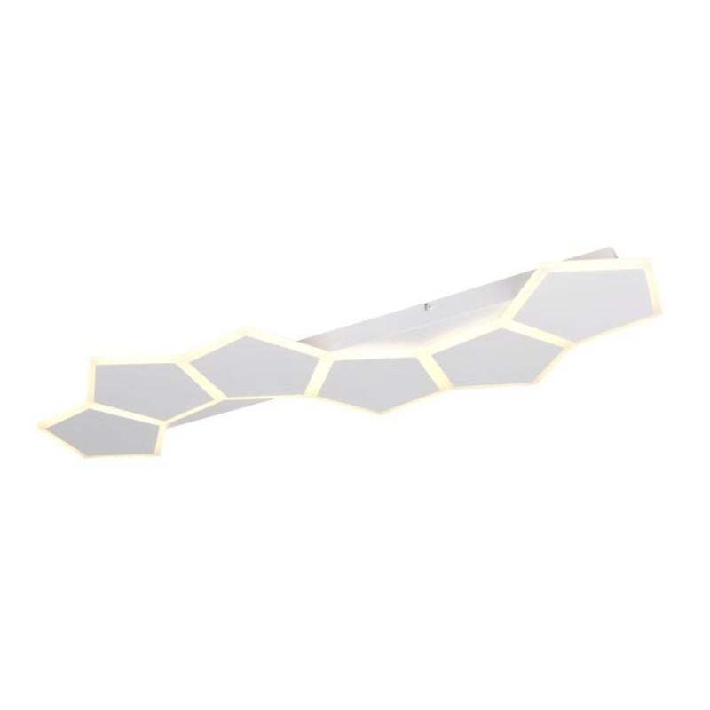 TRIO LIGHTING - ZAYA LED Φωτιστικό Οροφής 34W 3900lm Λευκό Ματ 2700K-6500K