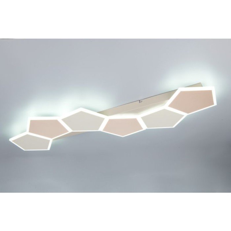TRIO LIGHTING - ZAYA LED Φωτιστικό Οροφής 34W 3900lm Καφέ 2700K-6500K