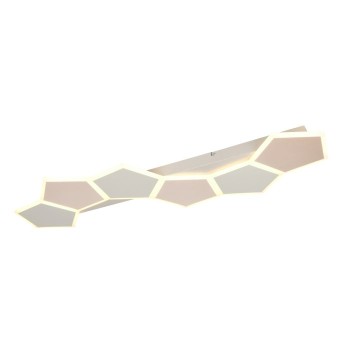 TRIO LIGHTING - ZAYA LED Φωτιστικό Οροφής 34W 3900lm Καφέ 2700K-6500K