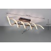 TRIO LIGHTING - Sequence Φωτιστικό οροφής LED Χρυσό Ματ-Μαύρο Ματ ΚΩΔ.-641810208