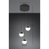 RL Lighting - SENTA Κρεμαστό Φωτιστικό LED 3x5W 2400lm 4000K Μαύρο Ματ ΚΩΔ.- R33553306