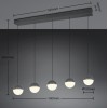 RL Lighting - SENTA Κρεμαστό Φωτιστικό LED 5x5W 4000K Ανθρακί ΚΩΔ.-R33555142