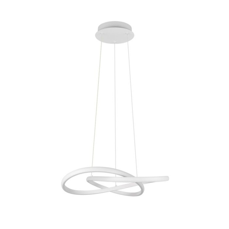RL Lighting - MANSA Κρεμαστό Φωτιστικό LED 36W 4200lm 4000K Ματ Λευκό