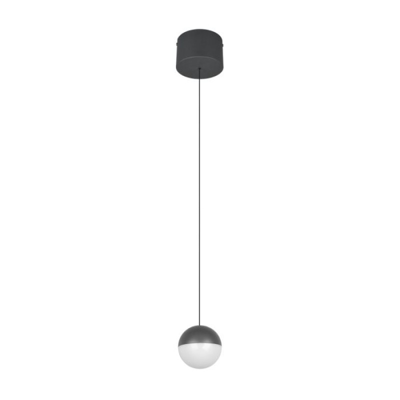 RL Lighting - SENTA Κρεμαστό Φωτιστικό LED 5W 4000K Ανθρακί ΚΩΔ.-R33551142 