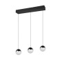 RL Lighting - SENTA Κρεμαστό Φωτιστικό LED 3x5W 2400lm 4000K Μαύρο Ματ ΚΩΔ.-R33553106 