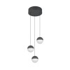 RL Lighting - SENTA Κρεμαστό Φωτιστικό LED 3x5W 2400lm 4000K Ανθρακί ΚΩΔ.-R33553342