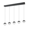 RL Lighting - SENTA Κρεμαστό Φωτιστικό LED 5x5W 4000K Ανθρακί ΚΩΔ.-R33555142