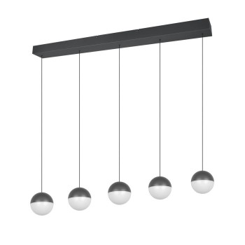 RL Lighting - SENTA Κρεμαστό Φωτιστικό LED 5x5W 4000K Ανθρακί ΚΩΔ.-R33555142