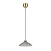 RL Lighting - ELUNA Κρεμαστό Φωτιστικό E27 Οξυντέ με Διάφανο Γυαλί ΚΩΔ.-R36521032 