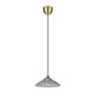 RL Lighting - ELUNA Κρεμαστό Φωτιστικό E27 Οξυντέ με Διάφανο Γυαλί ΚΩΔ.-R36521032 