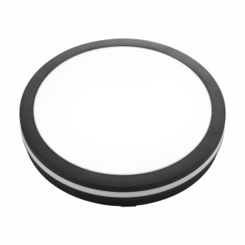 Spotlight - ΠΛΑΦΟΝΙΕΡΑ ΟΡΟΦΗΣ LED 36W CCT ΜΑΥΡΗ ΣΤΡΟΓΓΥΛΗ ΣΤΕΓΑΝΗ