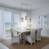 SANSIBAR LIVING.-NAUTICA Κρεμαστό Φωτιστικό 3 Φώτων, E27, Cream, Ρυθμιζόμενο Ύψος
