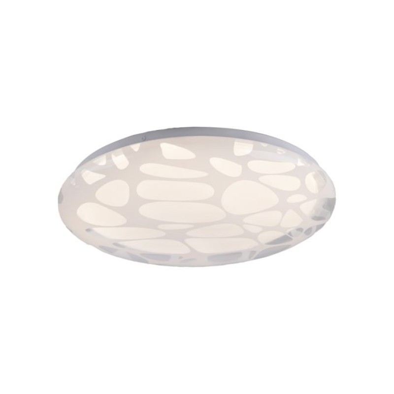 JUST LIGHT.-ART PLAFO Φωτιστικό Οροφής LED, Λευκό, Dimmable, CCT 2700-6500K