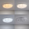 JUST LIGHT.-ART PLAFO Φωτιστικό Οροφής LED, Λευκό, Dimmable, CCT 2700-6500K