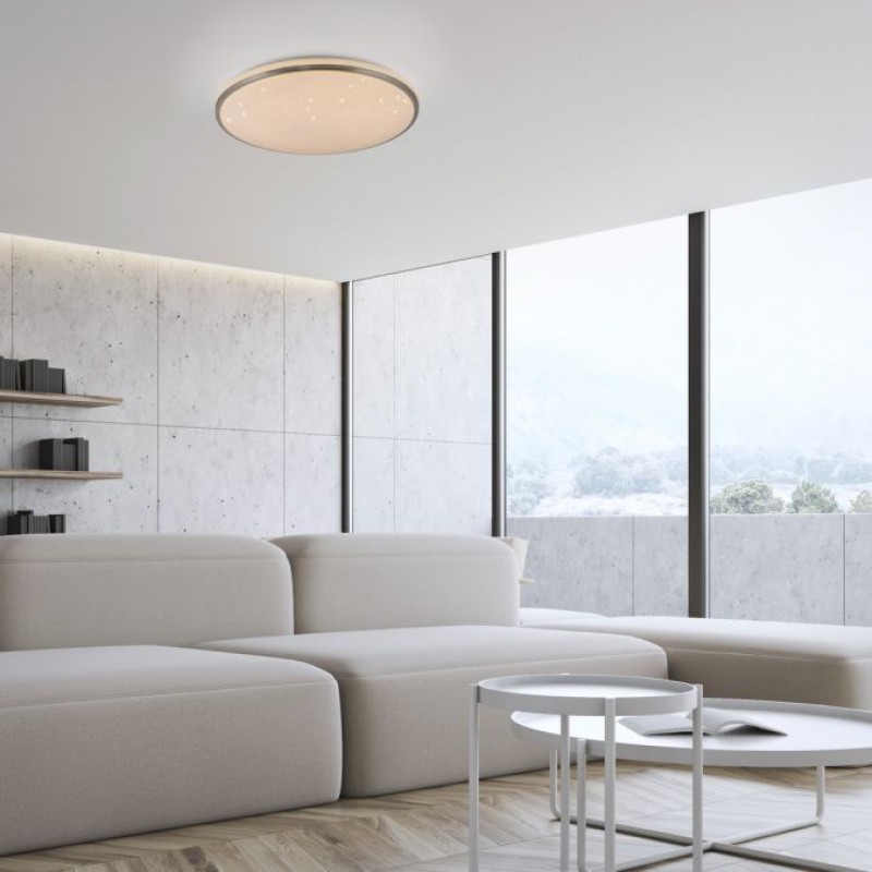 JUST LIGHT.-KYLE Φωτιστικό Οροφής LED, Στρογγυλό, Dimmer & Switchmo, Ø49cm ΚΩΔ.-SL14295-55