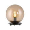 JUST LIGHT.-SHINY Επιτραπέζιο Φωτιστικό E14, Amber Γυαλί