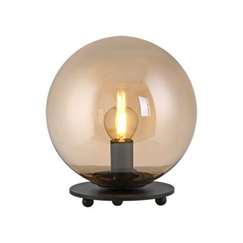 JUST LIGHT.-SHINY Επιτραπέζιο Φωτιστικό E14, Amber Γυαλί