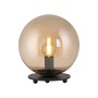 JUST LIGHT.-SHINY Επιτραπέζιο Φωτιστικό E14, Amber Γυαλί