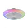 JUST LIGHT.-BRENDA Ανεμιστήρας Οροφής με φως LED, RGB, CCT & Τηλεχειριστήριο ΚΩΔ.-SL14623-16
