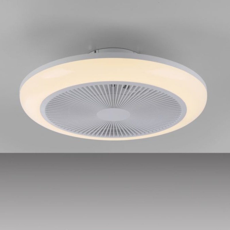JUST LIGHT.-BRENDA Ανεμιστήρας Οροφής με φως LED, RGB, CCT & Τηλεχειριστήριο ΚΩΔ.-SL14623-16