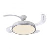 JUST LIGHT.-KOPTA LED Ανεμιστήρας Οροφής με φως LED, Dimmer & Τηλεχειριστήριο ΚΩΔ.-SL14625-21