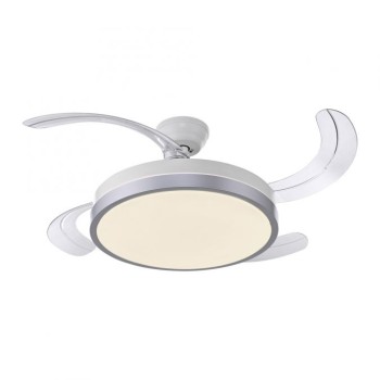 JUST LIGHT.-KOPTA LED Ανεμιστήρας Οροφής με φως LED, Dimmer & Τηλεχειριστήριο ΚΩΔ.-SL14625-21